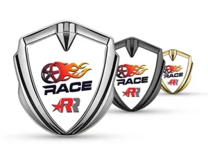 Emblem Metal Badge Stainless Steel Alloy Edge